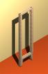 Kurze Regalseite ||120cm hoch||