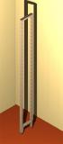 Bücherregalseite 17, 24 und 30 cm tief mit 64 mm Bodenrastung