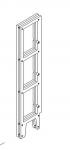 kurze DVD-Regalleiter 83.5 cm hoch