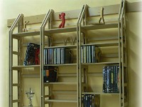 Das concept-8 Regalsystem zum Aufhängen  Hoch effektives Aufbewahren von CDs und DVDs macht das kleine Regal von uns mit sehr filigraner Optik. Ein Stecksystem aus 8 mm starken MDF Platten