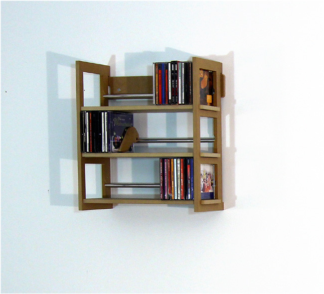 CD Regale für 216 CDs, aber auch für Bücher, DVDs etz.