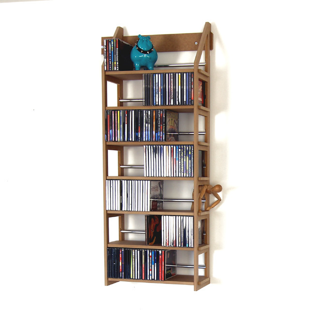 CD Wandregale für 500 CDs| von Beat bis Rock übersichtlich aufbewahren