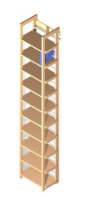 CD-Regal Modul für z.B. 200 Cds, TB, VHS usw.