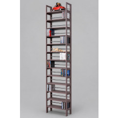 Graues CD-Standregal 2 Meter hoch