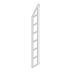 BD Seitenteile 175 mm Bodenabstand für 7 Böden