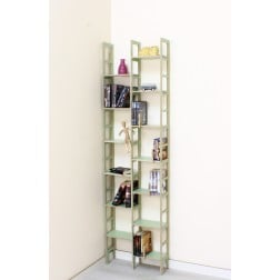 Bücherregal IDEE in Birke-Multiplex Pastelgrün