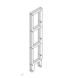 Kurze DVD-Regalleiter 83.5 cm hoch