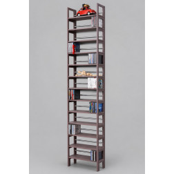 Graues CD-Standregal 2 Meter hoch