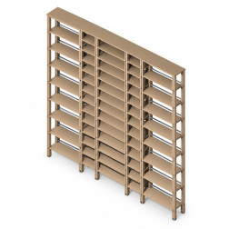 Abdeckung für Regal anfertigen