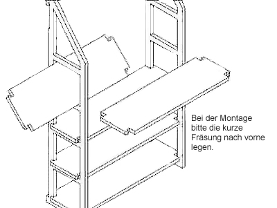 Aufbauanleitung Wandregal